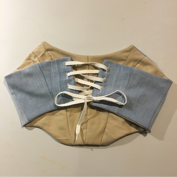 Jeans corset top - Picture 2 of 4